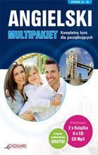 ANGIELSKI MULTIPAKIET KOMPLETNY KURS DLA POCZĄTKUJĄCYCH + CD TW