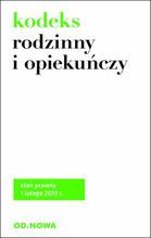 KODEKS RODZINNY I OPIEKUŃCZY 1.02.2013