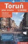 TORUŃ PLAN MIASTA 1:18 000