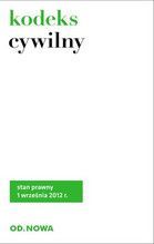 KODEKS CYWILNY 1.09.2012