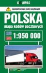 POLSKA MAPA KODÓW POCZTOWYCH 1:950 000