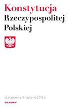 KONSTYTUCJA RZECZPOSPOLITEJ POLSKIEJ WYD.2013