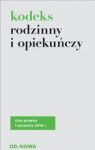KODEKS RODZINNY I OPIEKUŃCZY 01.09.2014