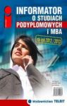 INFORMATOR O STUDIACH PODYPLOMOWYCH I MBA 2012/2013