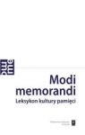 MODI MEMORANDI LEKSYKON KULTURY PAMIĘCI