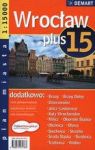 WROCŁAW +15 PLAN MIASTA 1:15 000